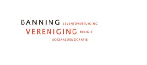 Logo van de Banning Vereniging, ontworpen door René van der Vooren.