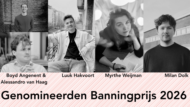 Genomineerden Banning Prijs 2026 bekend